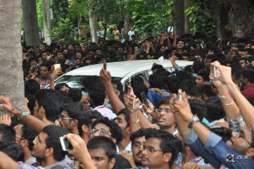 Nene Raju Nene Mantri Movie Team at K L University